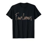 Design élégant Vintage Floride à Quatre Coins T-Shirt Graphique avec Valeur