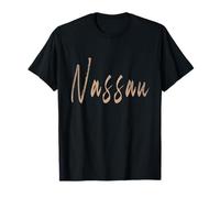 Design élégant Vintage Nassau The Bahamas T-Shirt