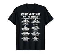 Design emblématique des Montagnes du Monde légendaire T-Shirt