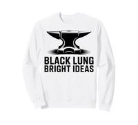 Design Enclume de Forgeron - Black Lung Bright Ideas Graphic Sweatshirt