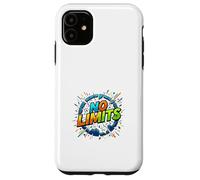 Design énergétique coloré sans limites Coque pour iPhone 11