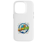 Design énergétique coloré sans limites Coque pour iPhone 14 Pro