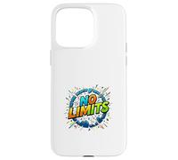Design énergétique coloré sans limites Coque pour iPhone 15 Pro Max