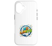 Design énergétique coloré sans limites Coque pour iPhone 16