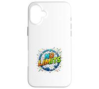 Design énergétique coloré sans limites Coque pour iPhone 16 Plus