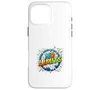Design énergétique coloré sans limites Coque pour iPhone 16 Pro Max