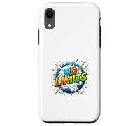 Design énergétique coloré sans limites Coque pour iPhone XR