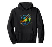 Design énergétique coloré sans limites Sweat à Capuche