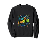 Design énergétique coloré sans limites Sweatshirt