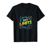 Design énergétique coloré sans limites T-Shirt