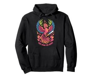 Design épée phénix Vibrant Qui Monte des Cendres Sweat à Capuche
