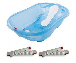 Design Ergonomico. Doppia Posizione: Da 0 A 6 Mesi E Da 6 Mesi A1 Anno. Dotata Di Tre Punti D'appoggio: Due Ascellari E Uno Inguinale. Seduta Con Gomma Antiscivolo. Grazie Al Processo Di Coiniezione L