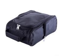 Design ergonomique pour sac à chaussures de golf avec construction et manipulation facile, Noir