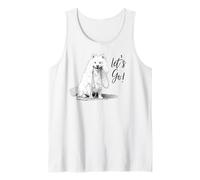 Design Esquimau américain Let's GO - Happy Eskie Dog Lover Débardeur