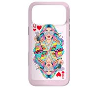 Design esthétique coloré Queen Hearts Highway Trip Coque pour iPhone 17 Pro Max