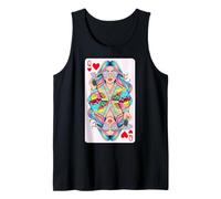 Design esthétique coloré Queen Hearts Highway Trip Débardeur