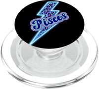 Design esthétique du Zodiaque en Forme de Tonnerre léopard Poissons PopSockets PopGrip pour MagSafe