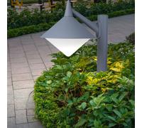 Lampe sur pied d'extérieur pied de jardin chemin ALU piliers spot gris clair WOFI 379401500500
