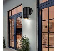 Applique d'extérieur design Down spots terrasses noir lampe IP44