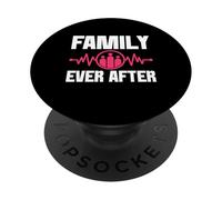Design Family Ever After Heartbeat Unity PopSockets PopGrip Adhésif