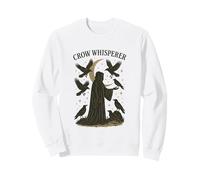 Design Fantaisie Gothique Crow Whisperer Sweatshirt