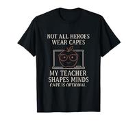 Design Fantaisie « Not All Heroes Wear Capes » T-Shirt
