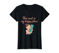 Design Fantaisie This Mat is My Happy Place Yoga T-Shirt