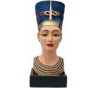 Design Figure égyptienne Néfertiti Statue Sculpture Décoration Buste