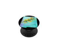 Design Floral Aquarelle Tournesol du Nouveau-Mexique PopSockets PopGrip Adhésif