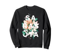 Design Floral de Sarasota, Floride, Sarasota Beach, Floride Sweatshirt