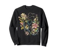 Design Floral de Stéthoscope pour Les Infirmières Sweatshirt