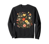 Design Floral Sauvage Romantique, esthétique bohème Sweatshirt