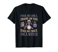 Design « Fool Me Twice I'm A Witch Fortune Teller » T-Shirt