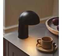 Nordlux 2420155003 Faye Lampe de table, noire, portable, rechargeable, moodmaker