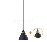 Design for the People Strap Suspension ø16 cm - noir
