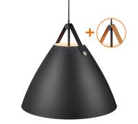 Design for the People Strap Suspension noir - ø68 cm