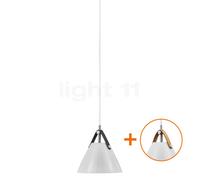 Design for the People Strap Suspension Verre opale ø16 cm
