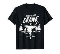 Design Fujian White Crane - Art martial traditionnel chinois T-Shirt