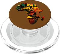 Design Glitch Art Continent Afrique PopSockets PopGrip pour MagSafe