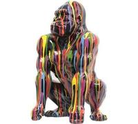 Design Gorille coloré Figure Statue Sculptures Figures Décoration Nouveau