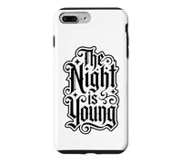 Design Gothique Effrayant d'halloween The Night is Young Coque pour iPhone 7 Plus/8 Plus
