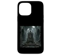 Design Gothique en ruine et cathédrale Fantaisie Sombre Coque pour iPhone 13 Pro Max