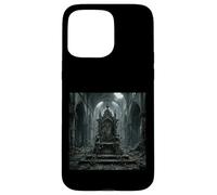 Design Gothique en ruine et cathédrale Fantaisie Sombre Coque pour iPhone 15 Pro Max