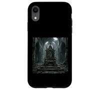 Design Gothique en ruine et cathédrale Fantaisie Sombre Coque pour iPhone XR