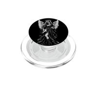 Design Gothique Rock Ange Guitariste Amateur de Musique PopSockets PopGrip pour MagSafe
