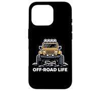 Design Graphique de Camion d'aventure 4x4 Off Road Life Coque pour iPhone 16 Pro