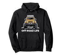 Design Graphique de Camion d'aventure 4x4 Off Road Life Sweat à Capuche