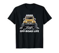Design Graphique de Camion d'aventure 4x4 Off Road Life T-Shirt