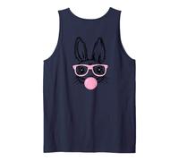 Design Graphique de Lapin fantaisiste avec Lunettes Débardeur