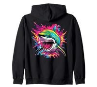 Design Graphique des Animaux de l'océan - Amoureux des Requins Sweat à Capuche